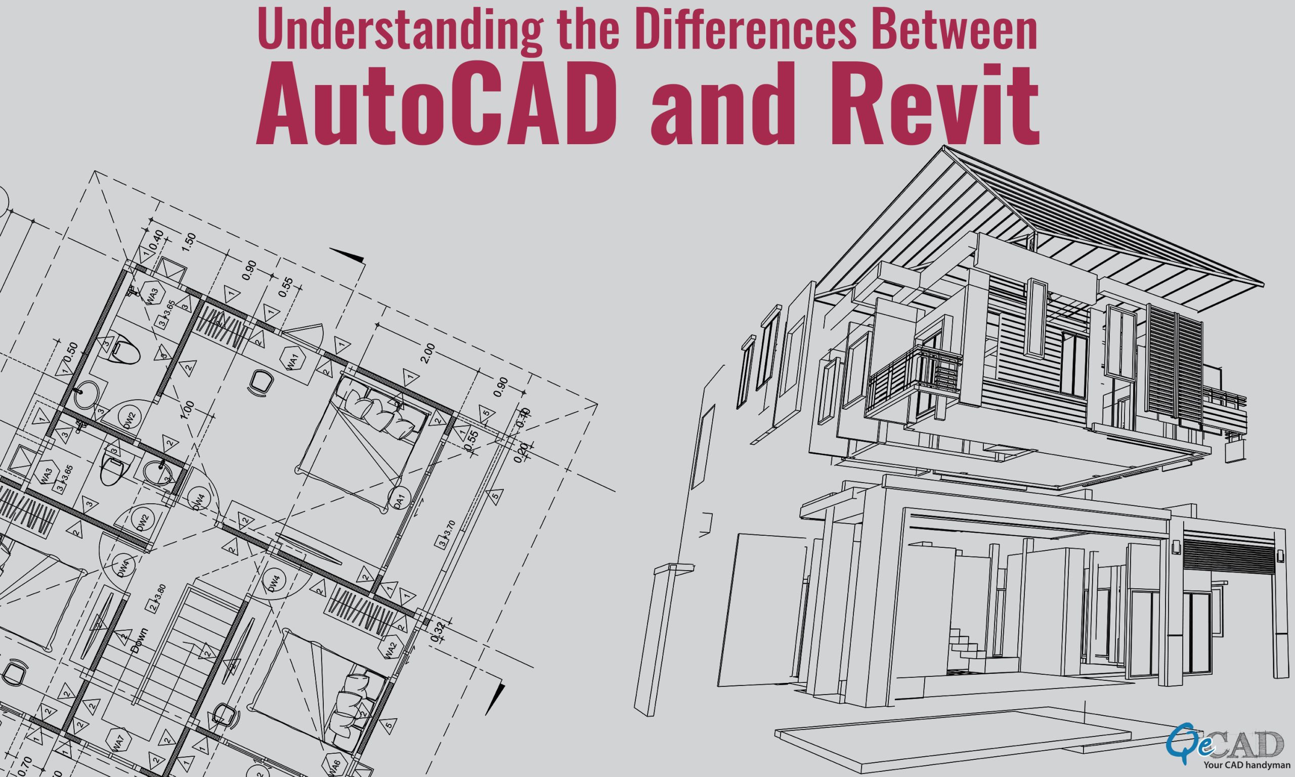 Understanding the Differences Between AutoCAD and Revit