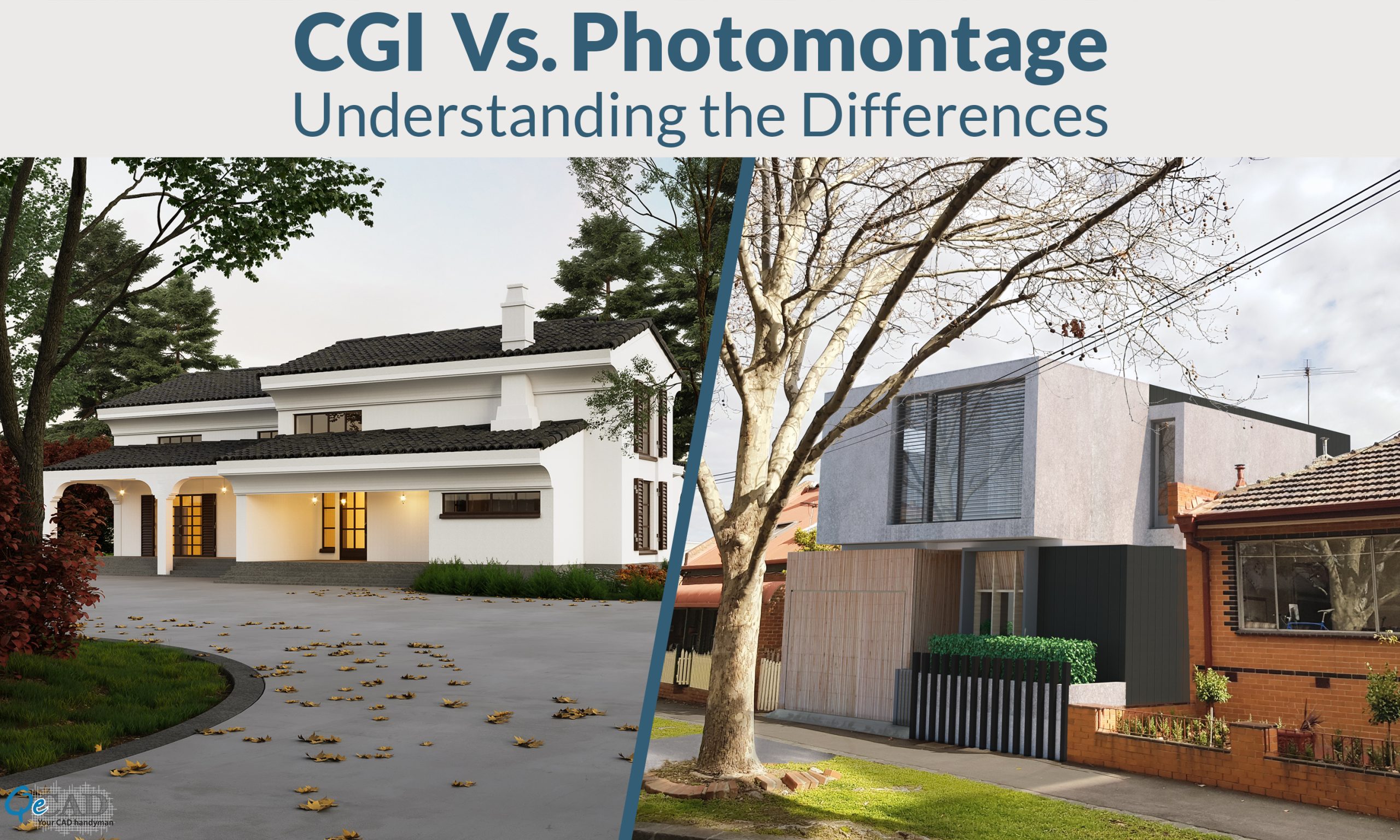 CGI Vs. Photomontage: Understanding the Differences