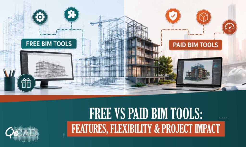 Free vs Paid BIM Tools: Features, Flexibility & Project Impact