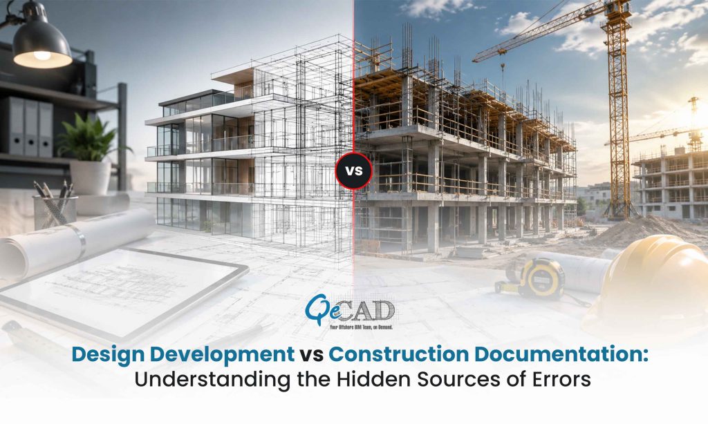 Design Development vs Construction Documentation: Understanding the Hidden Sources of Errors