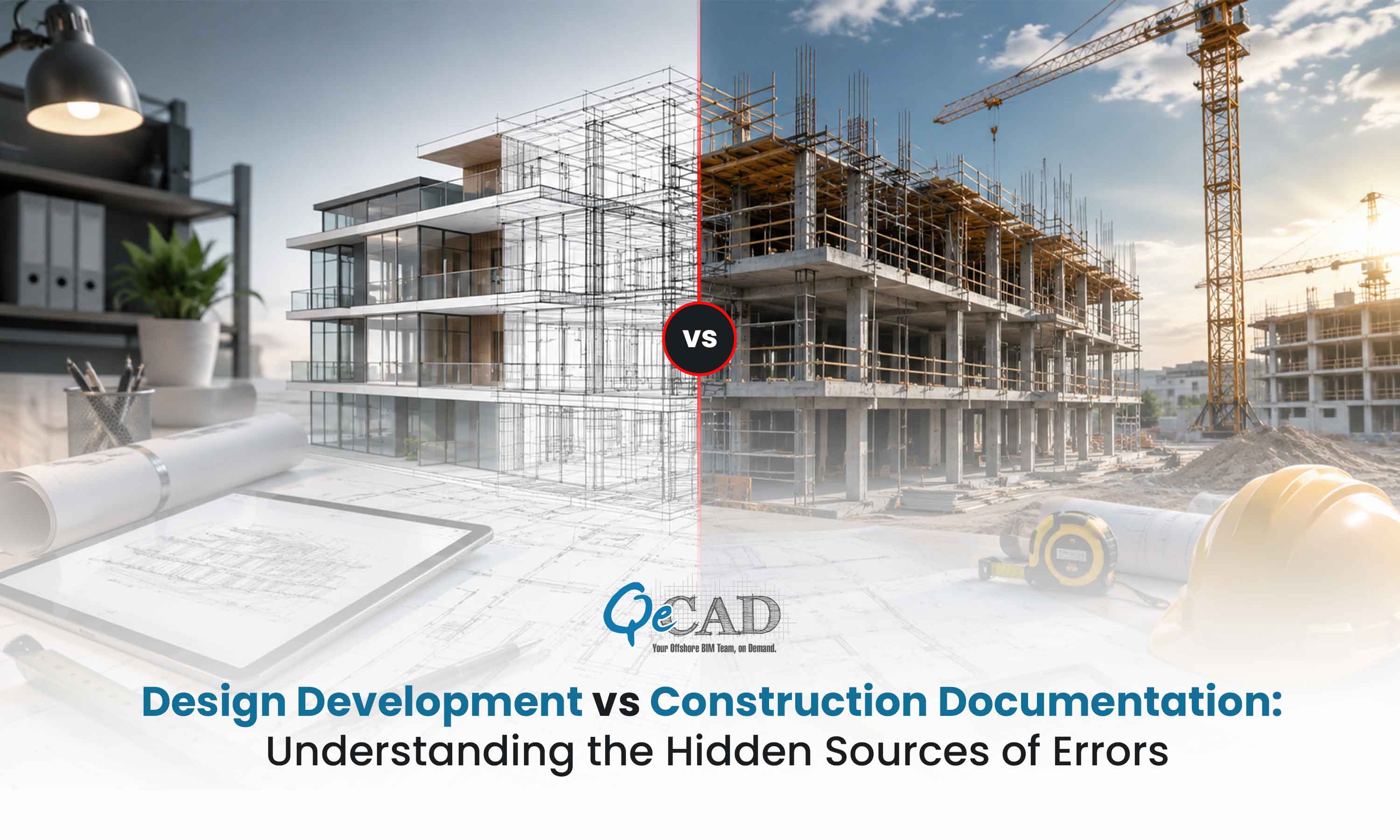 Design Development vs Construction Documentation: Understanding the Hidden Sources of Errors