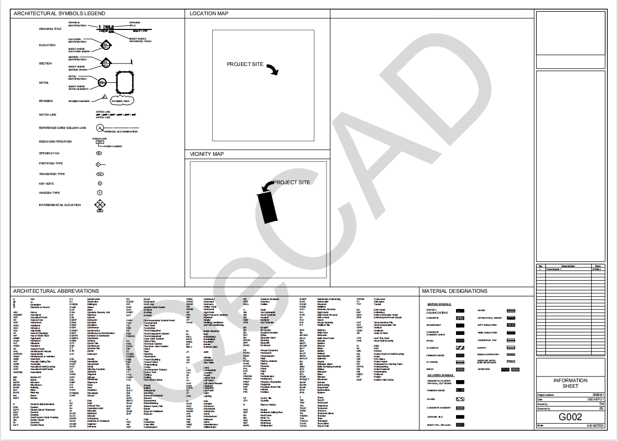 Construction Documentation Projects